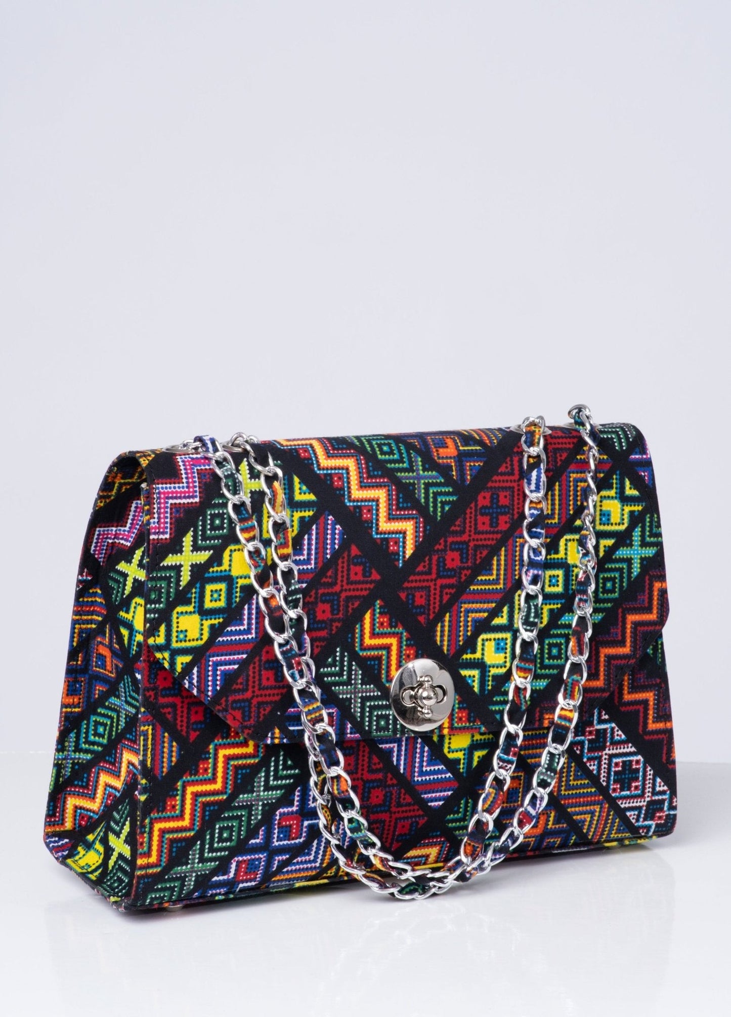 Eskista - African Print Maxi Handbag - Zee Store