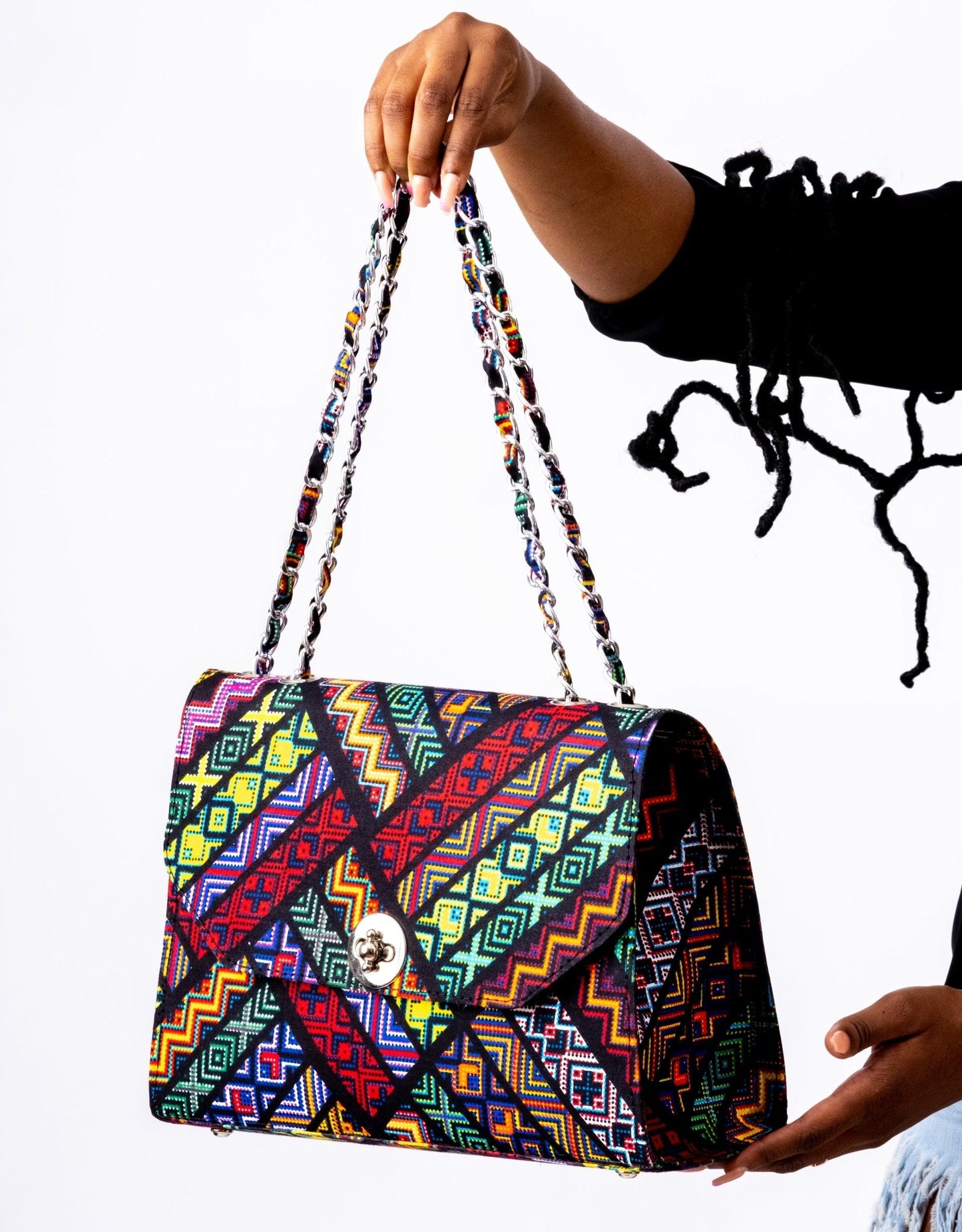 Eskista - African Print Maxi Handbag - Zee Store