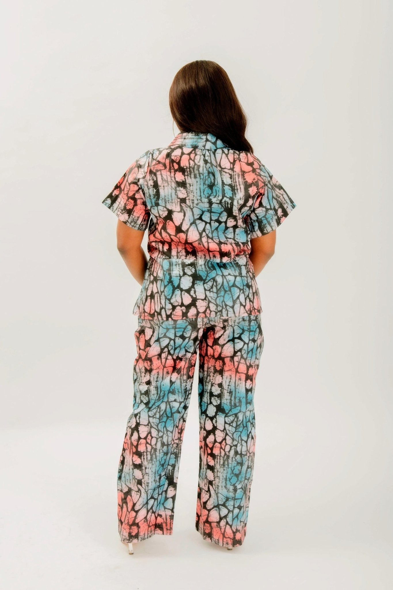 Kwassa Kwassa - Adire Pants & Shirt set - Zee Store
