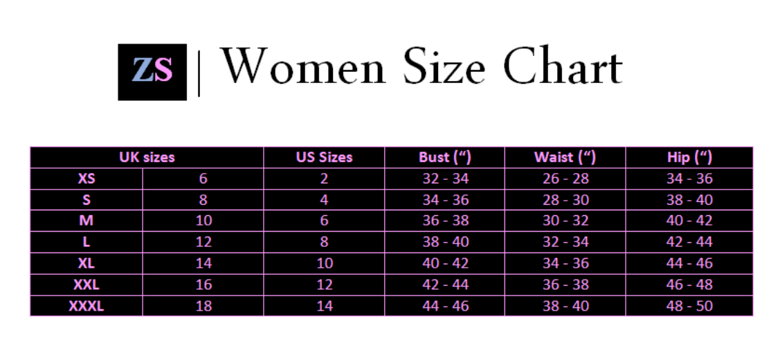 Sizing Guide