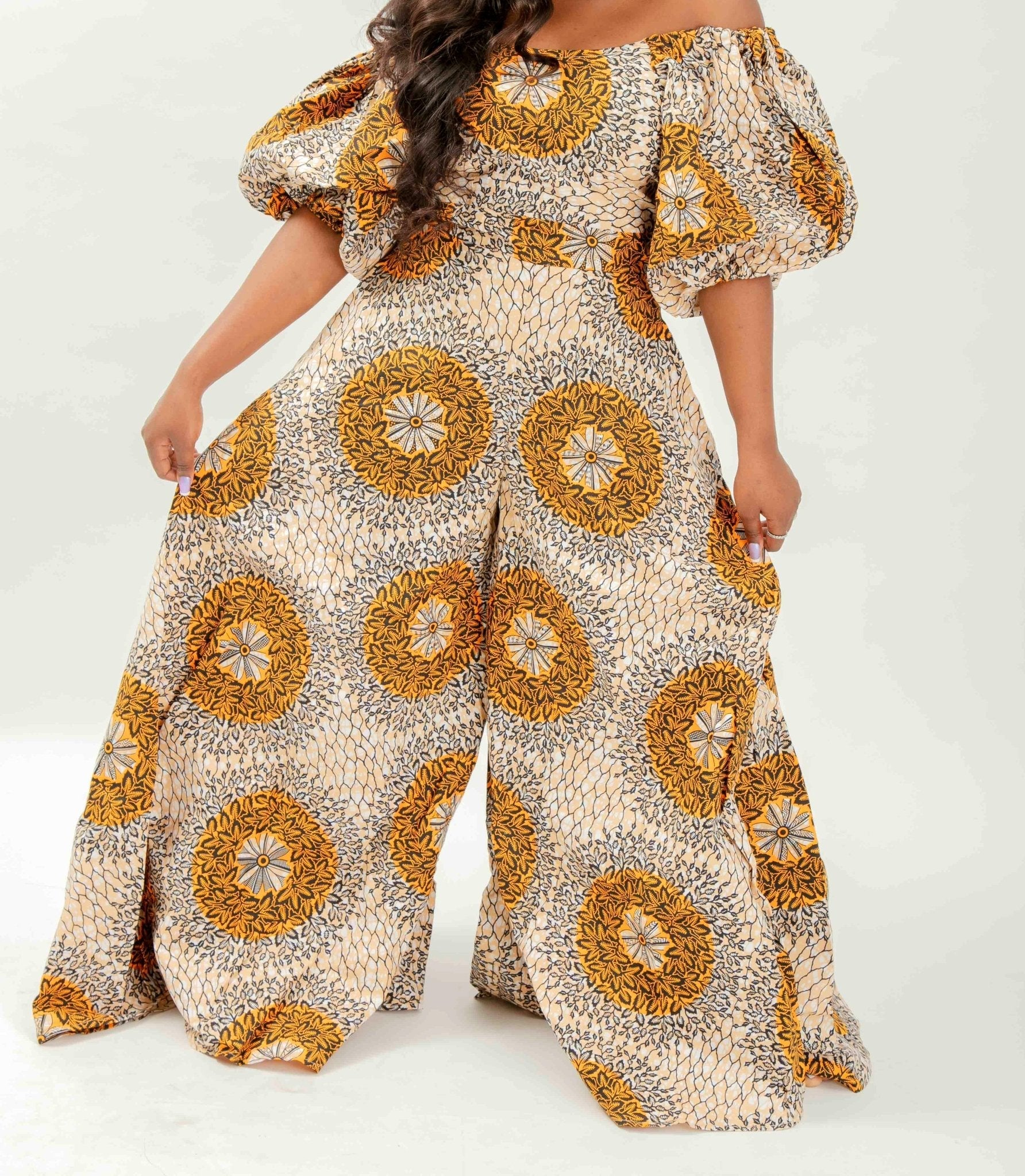 Ekizino - African Print Jumpsuit - Zee Store