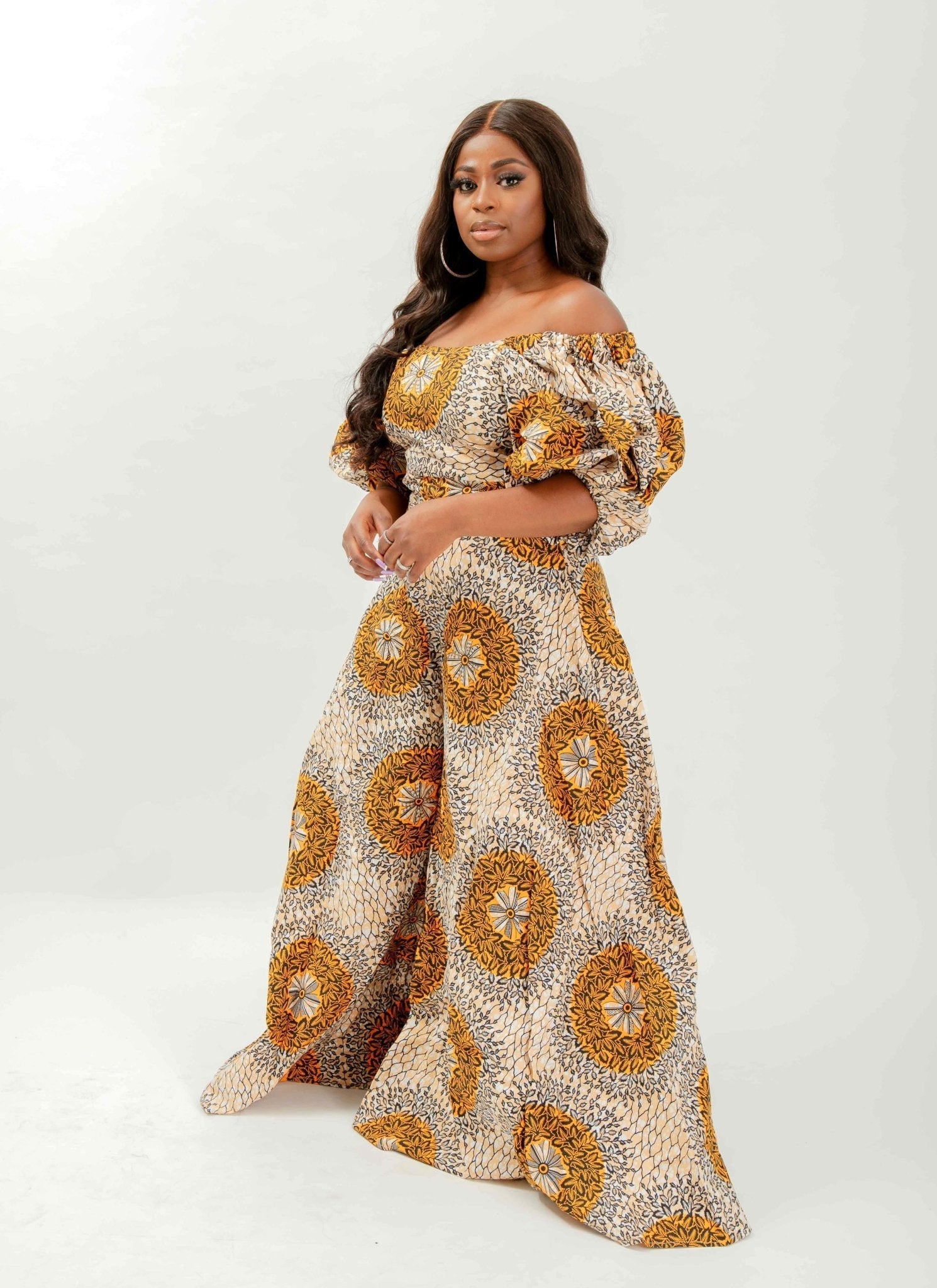Ekizino - African Print Jumpsuit - Zee Store