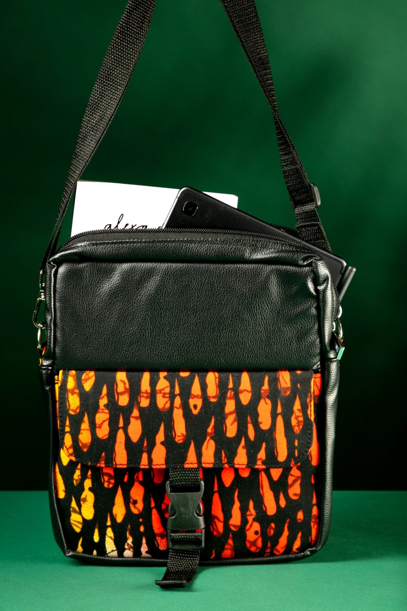 Krar - African Print Crossbody Bag - Zee Store