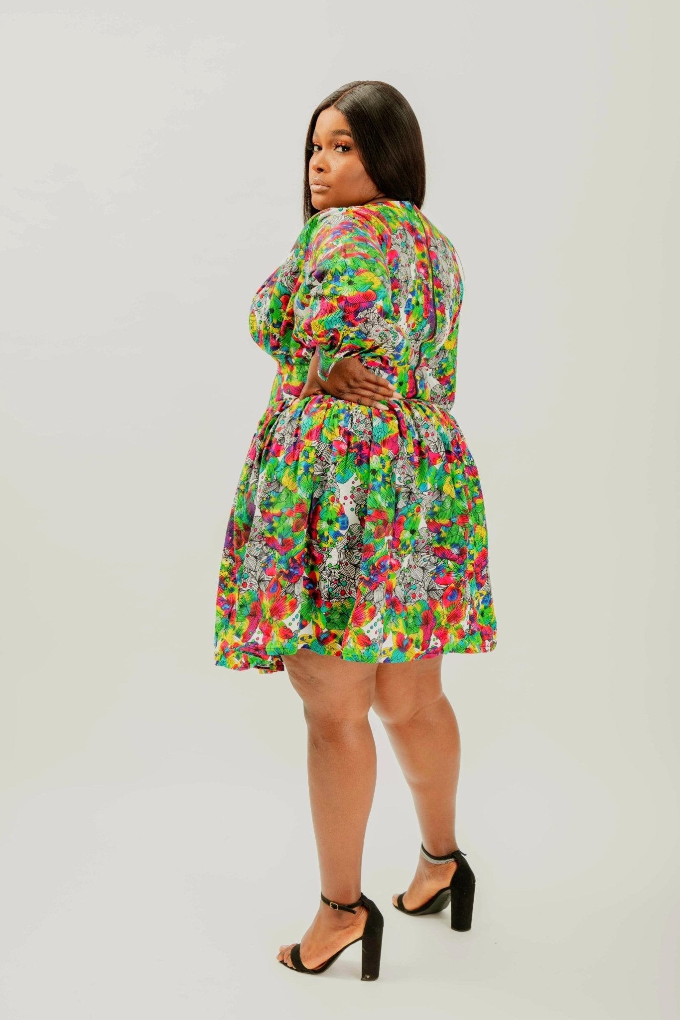 Mbira - African Print Corset Dress - Zee Store