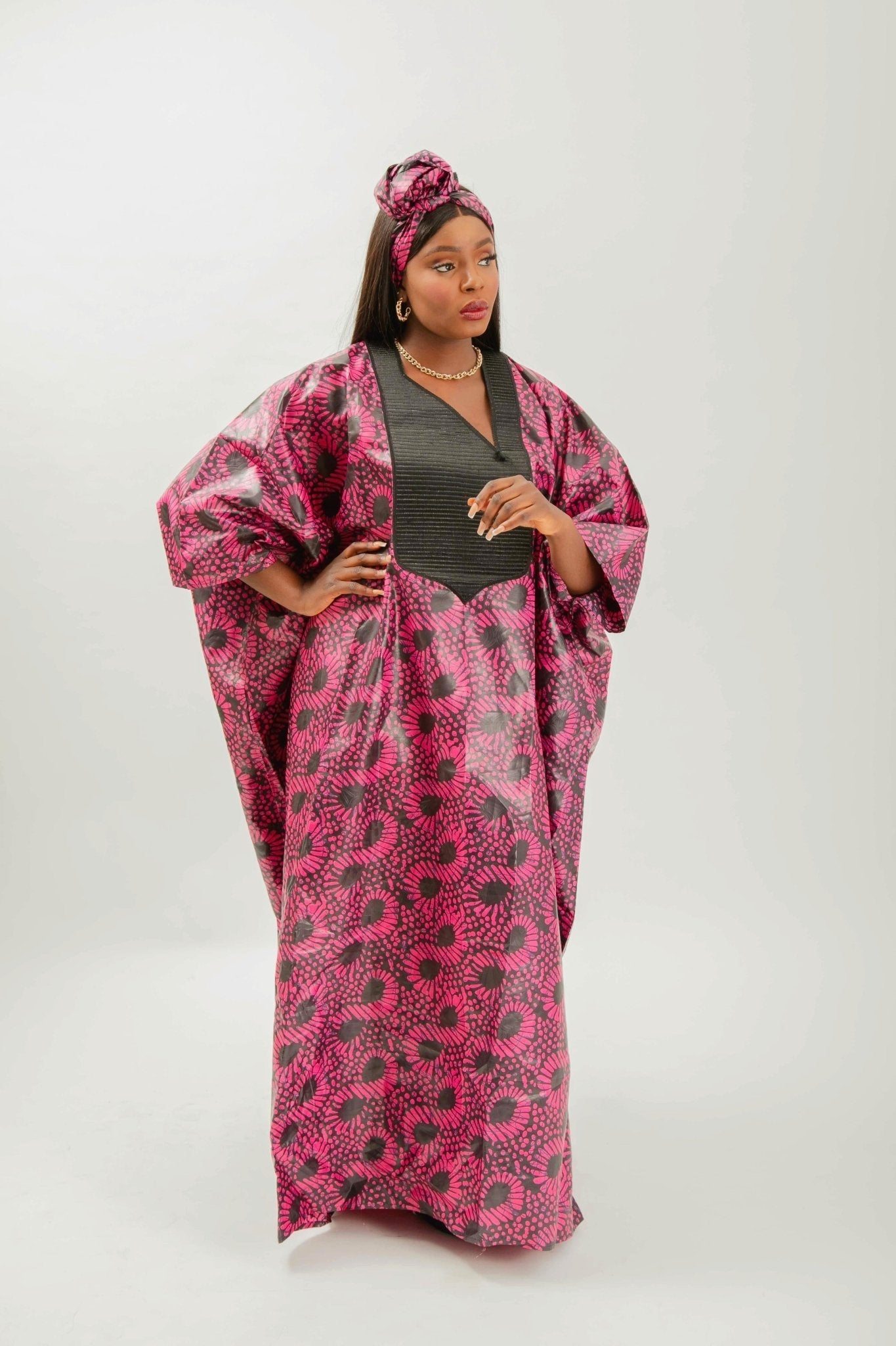 Muchongoyo - Adire Maxi Bubu/Kaftan - Zee Store