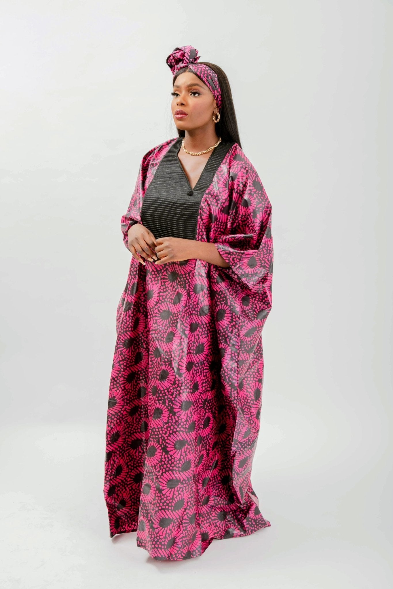 Muchongoyo - Adire Maxi Bubu/Kaftan - Zee Store