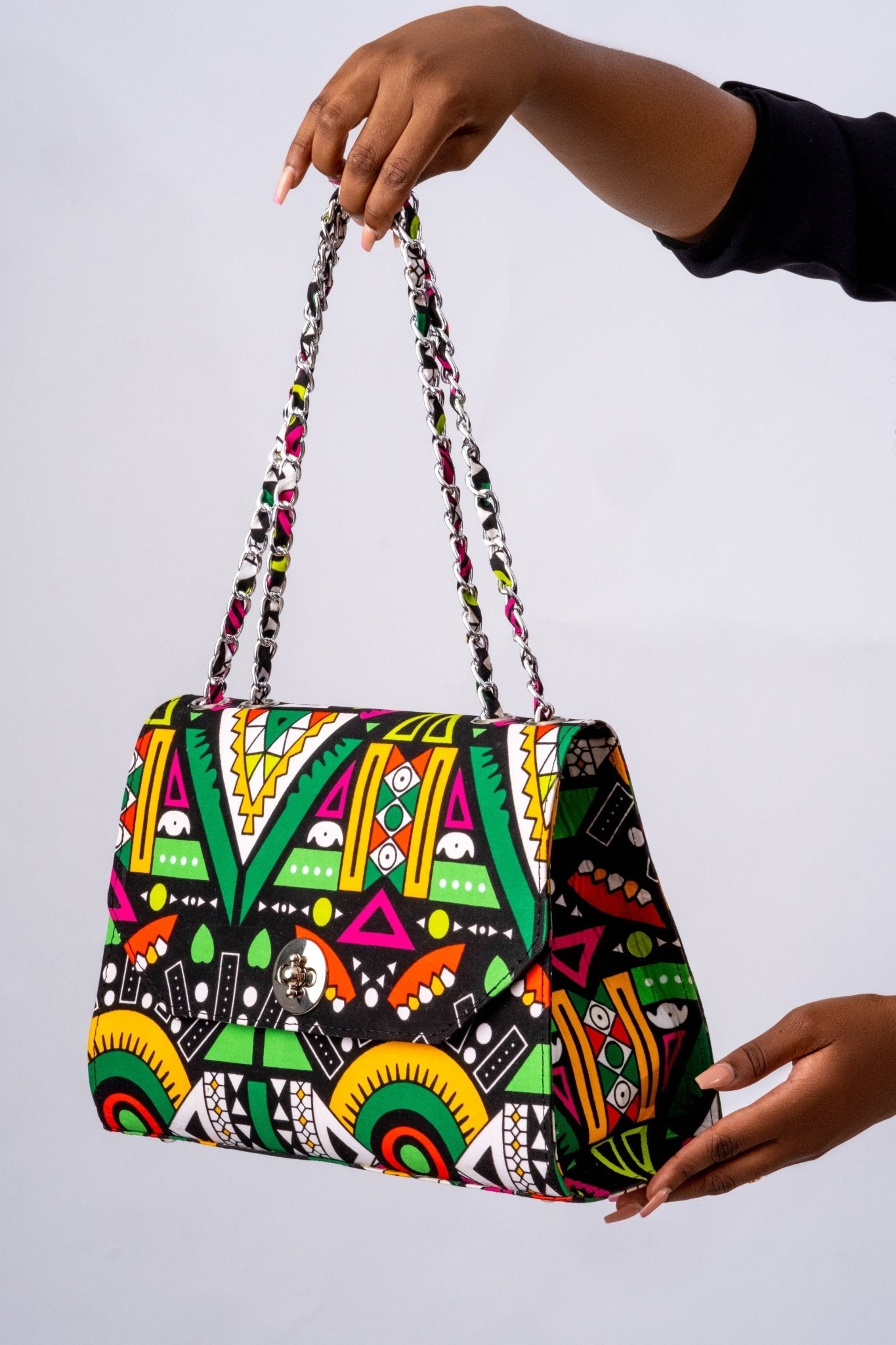 Ndombolo - African Print Maxi Handbag - Zee Store