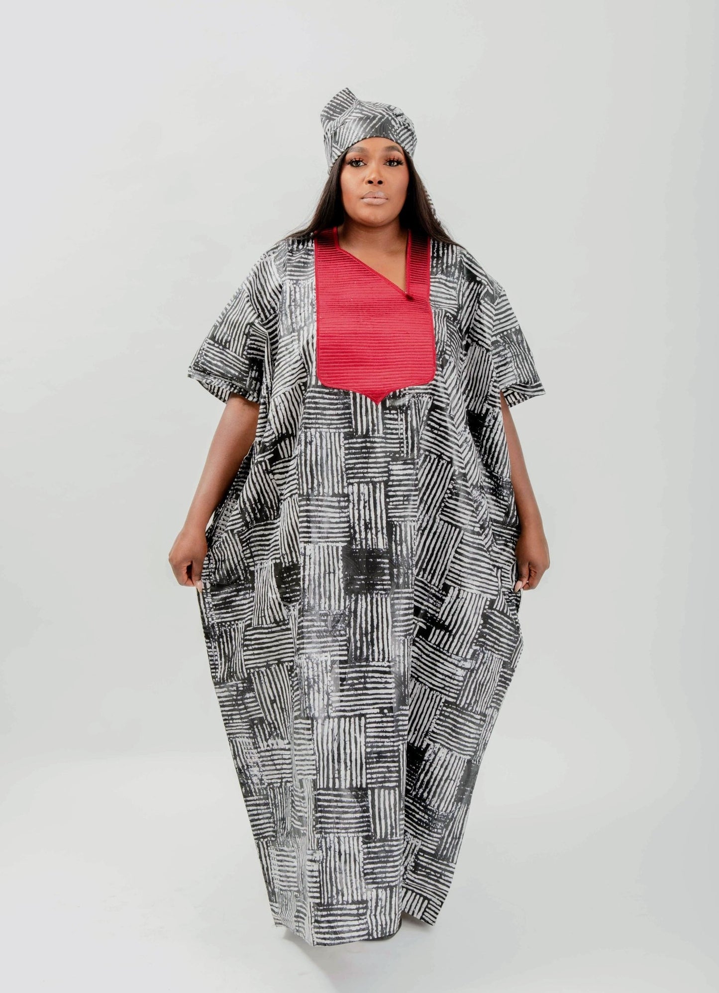 Ohogho - Adire Maxi Bubu/Kaftan - Zee Store
