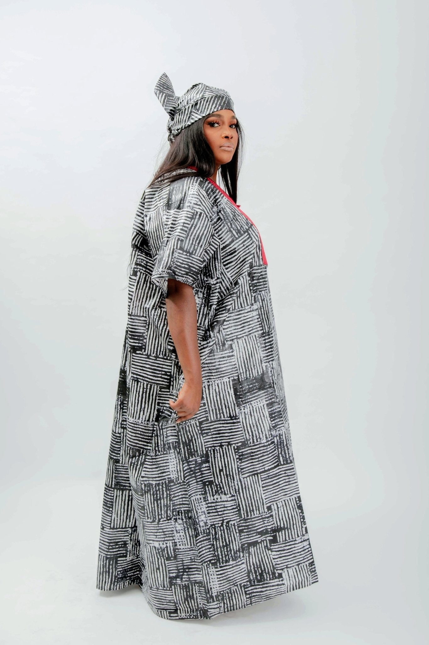Ohogho - Adire Maxi Bubu/Kaftan - Zee Store