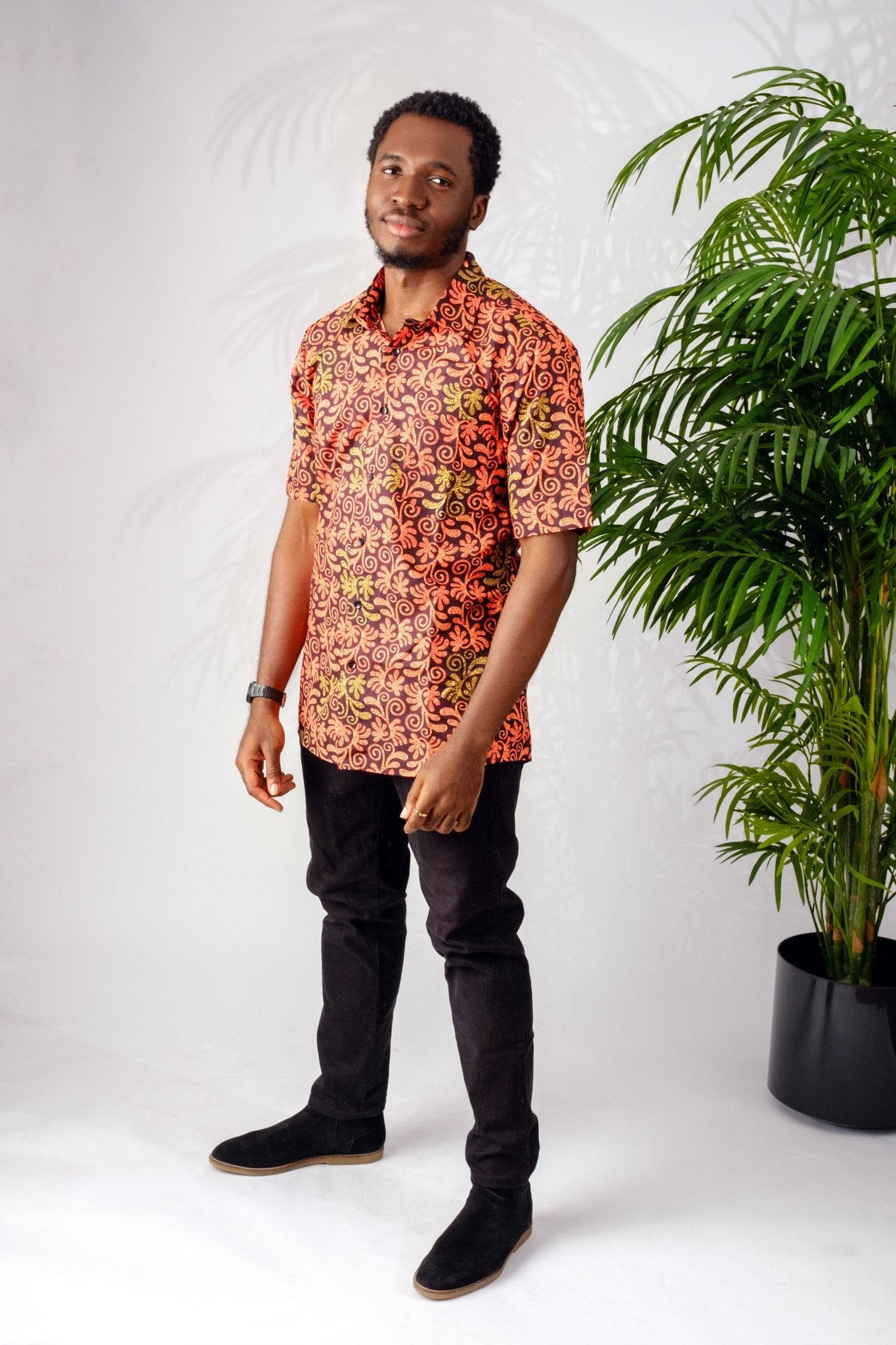 Shoki - African Print Shirt - Zee Store
