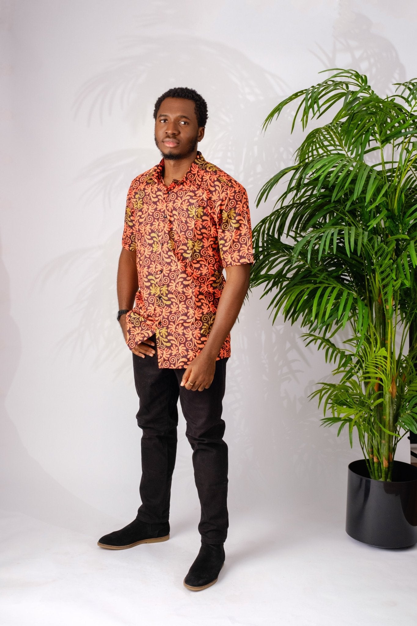 Shoki - African Print Shirt - Zee Store