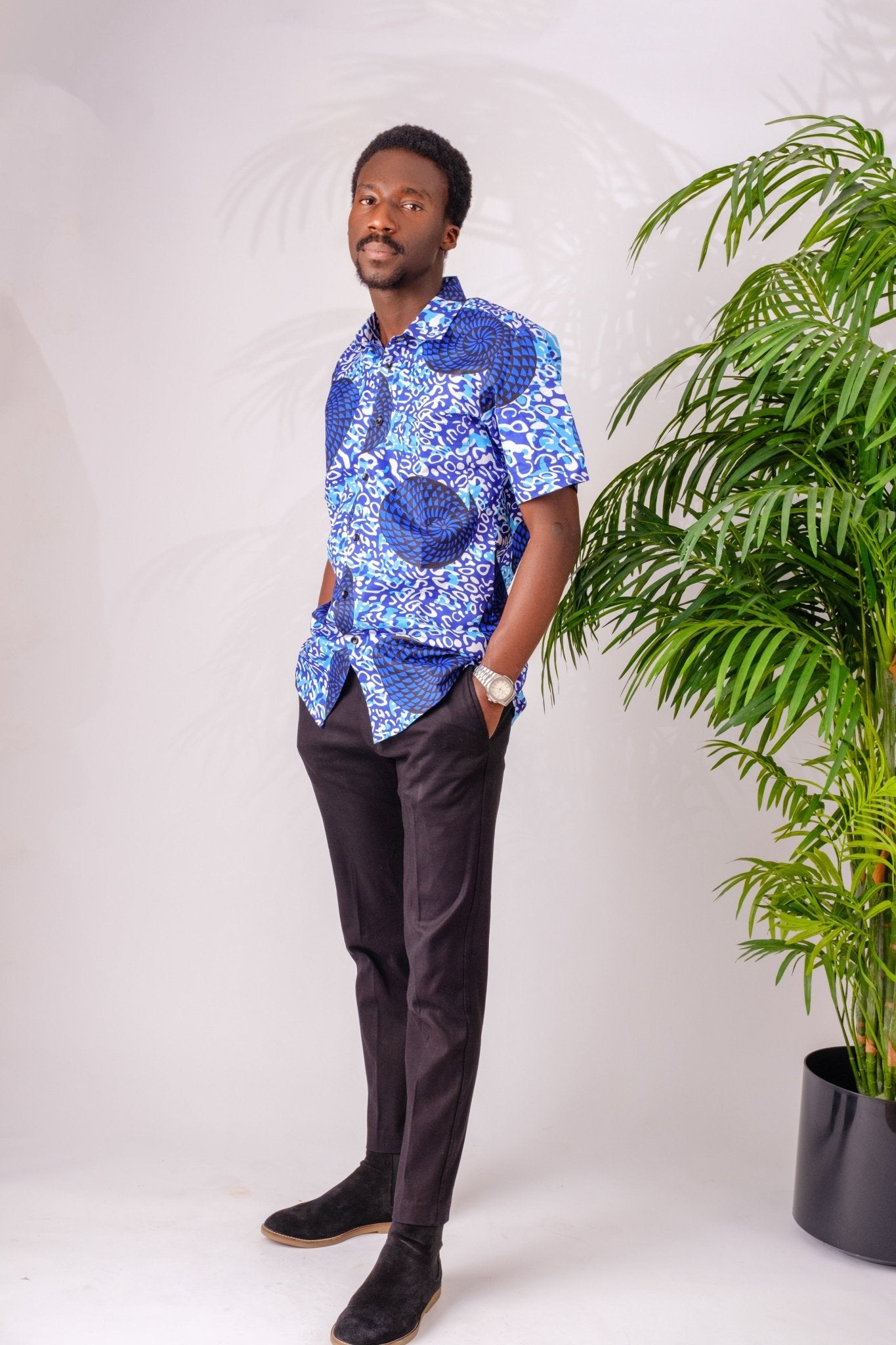 Skelewu - African Print Shirt - Zee Store
