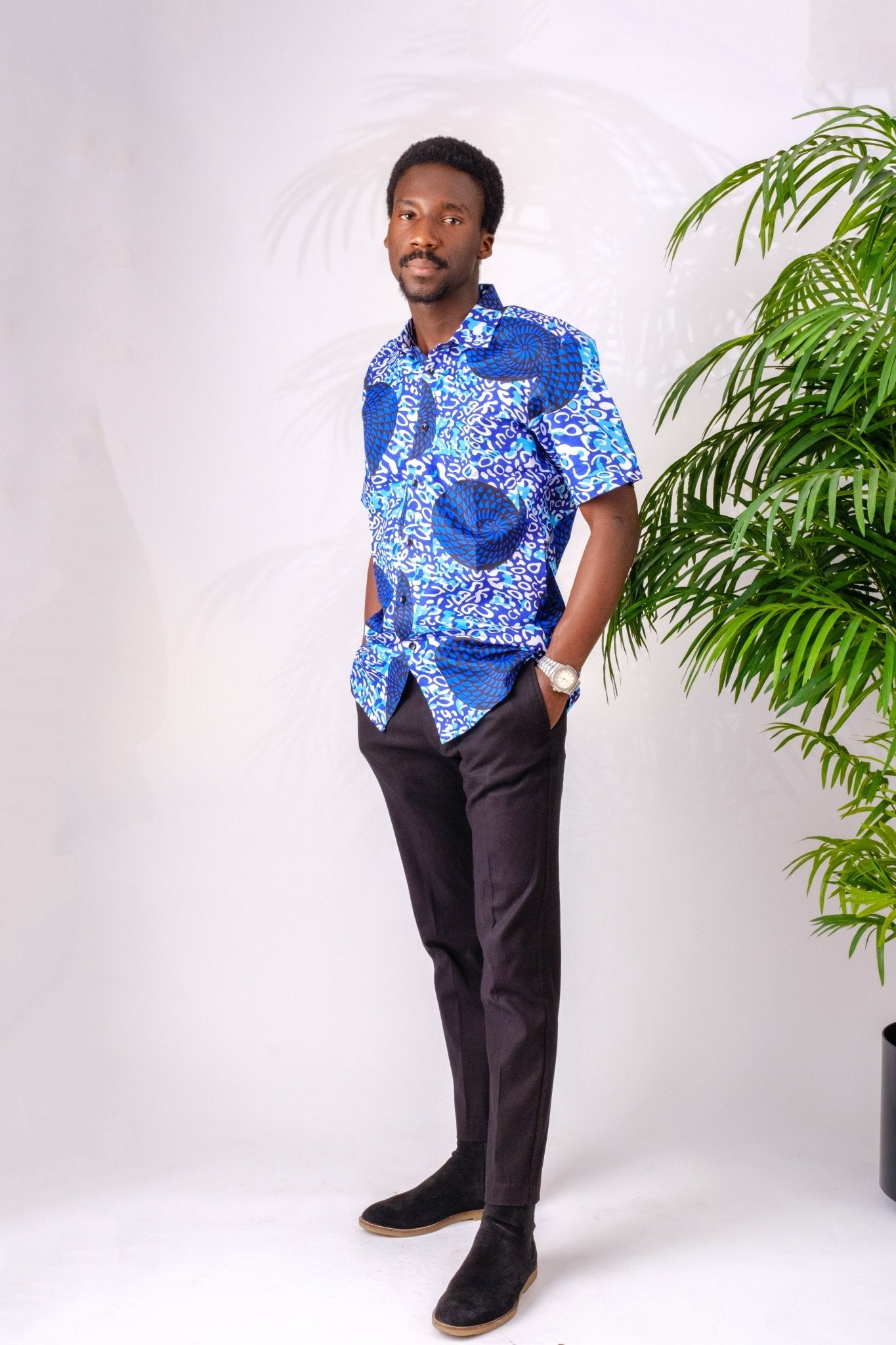 Skelewu - African Print Shirt - Zee Store