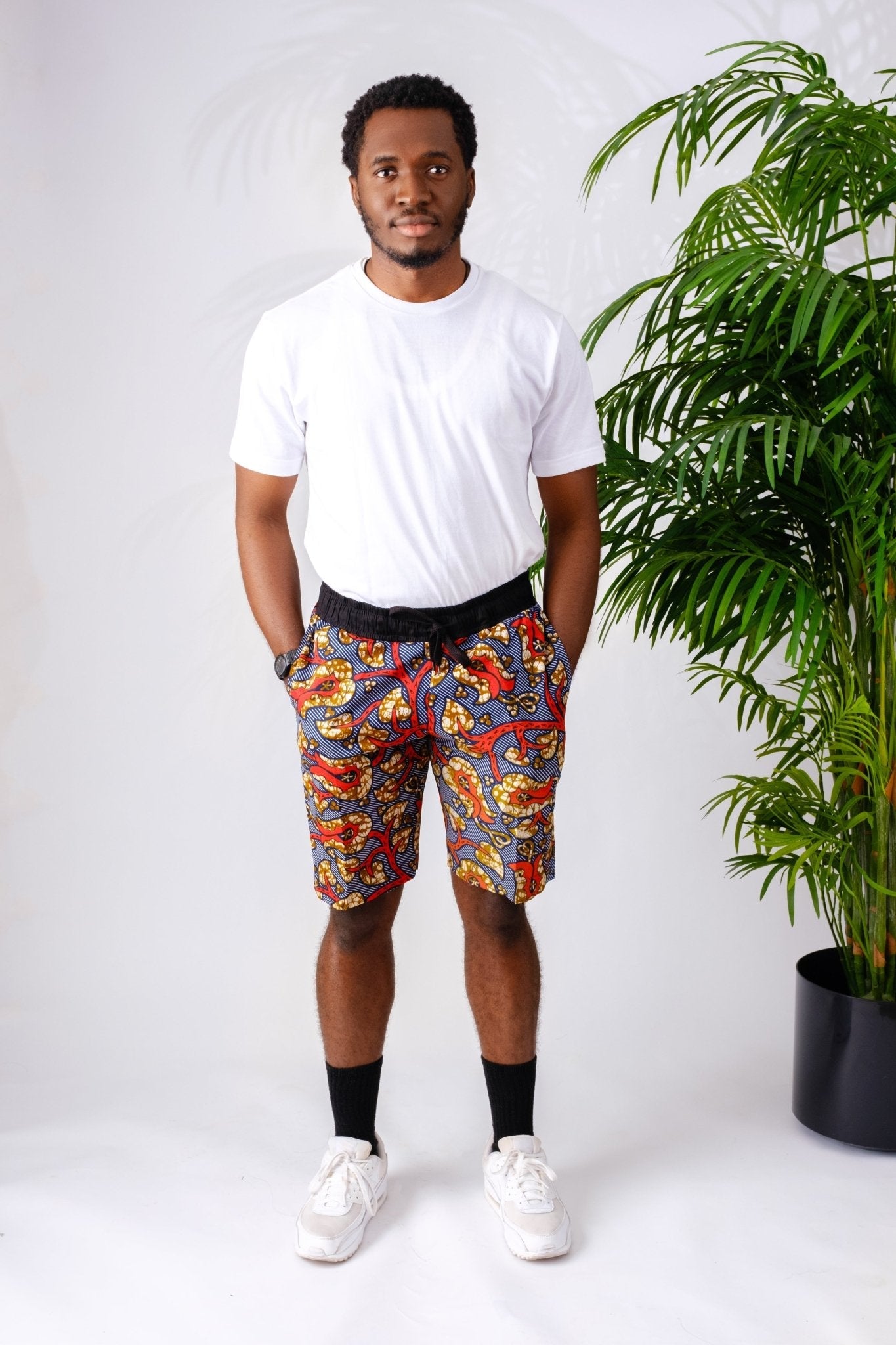 Soukous - African Print Shorts - Zee Store