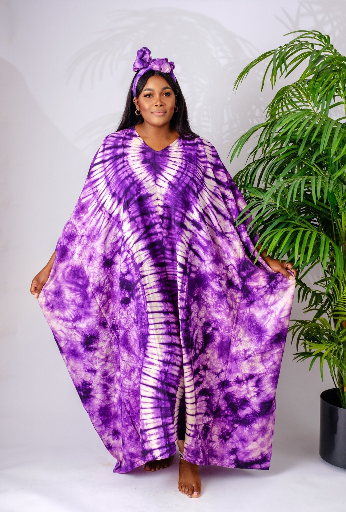 Umteyo - Adire Maxi Bubu/Kaftan - Zee Store