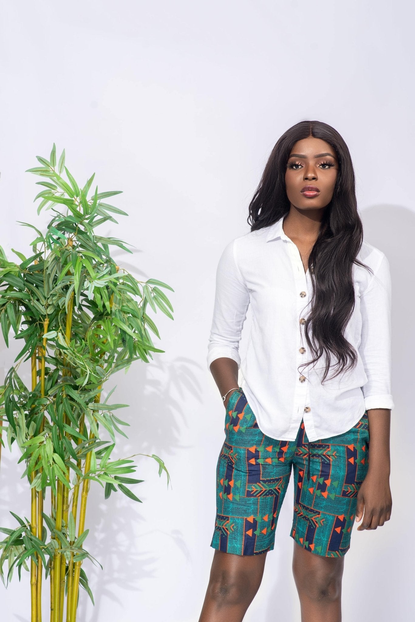 Zanku - African Print Unisex Shorts - Zee Store