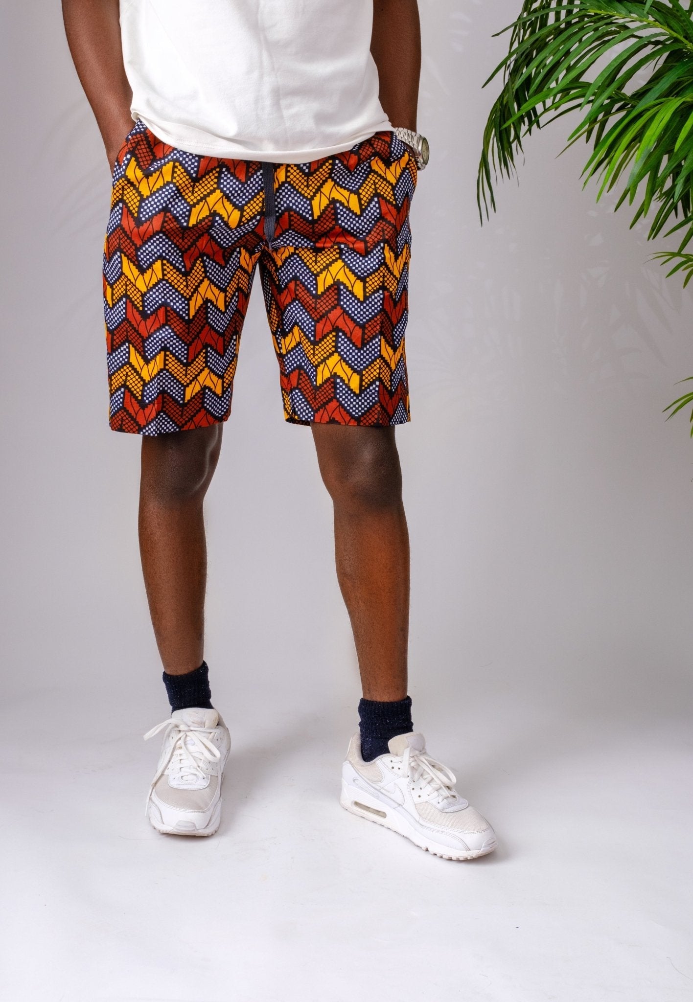 Zouglou - African Print Shorts - Zee Store