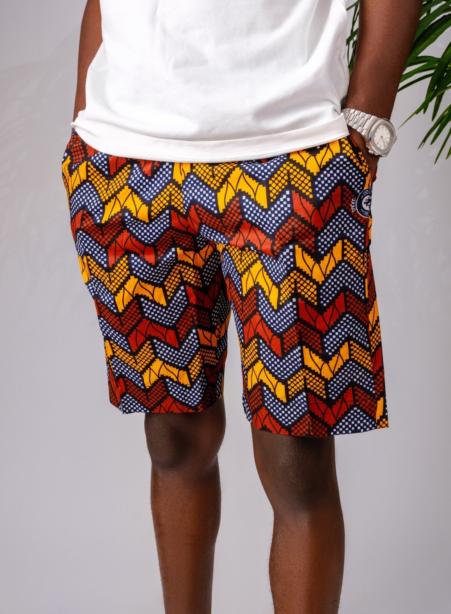 Zouglou - African Print Shorts - Zee Store