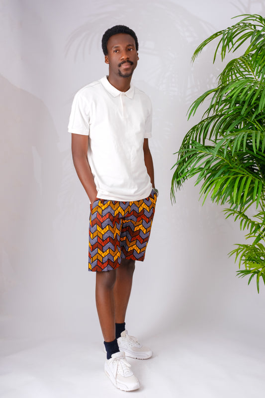 African Print (Ankara) Unisex shorts 